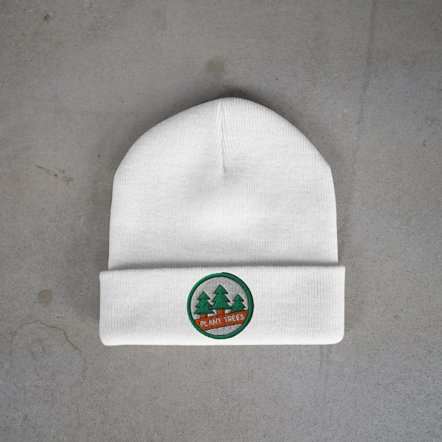Plant Trees Cuffed Beanie